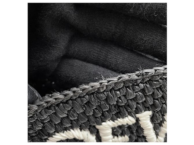 Loewe Standard A5 Tote Handtasche Schwarz Weiß - Ansicht 7