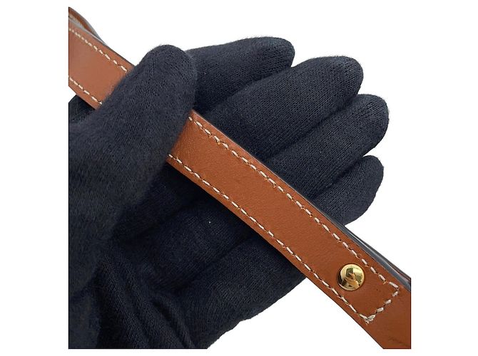 Céline Borsa a tracolla Mini Claude in pelle Celine Triomphe - vista 13