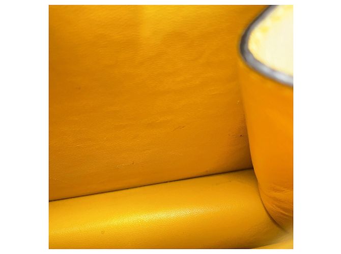 Borsa Fendi Peekaboo ISeeU Petite Giallo - vista 14