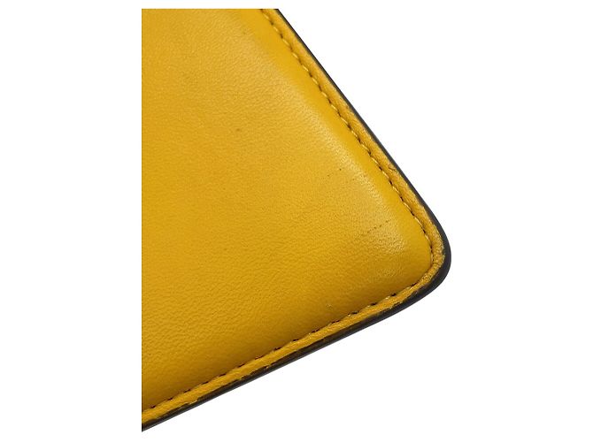 Borsa Fendi Peekaboo ISeeU Petite Giallo - vista 8