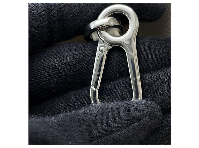 Loewe Hammock Small Lederhandtasche Weiß - Ansicht 14