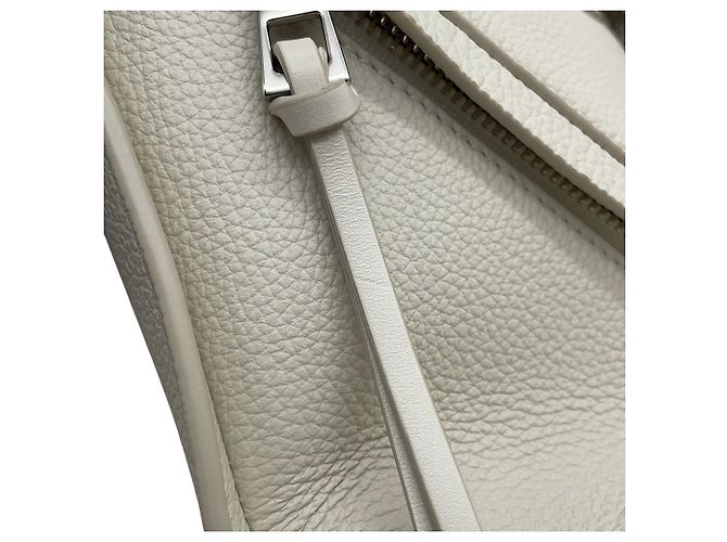 Loewe Hammock Small Lederhandtasche Weiß - Ansicht 8