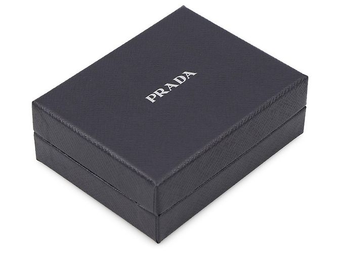 Coletero Prada Triangle de nailon Negro - vista 6
