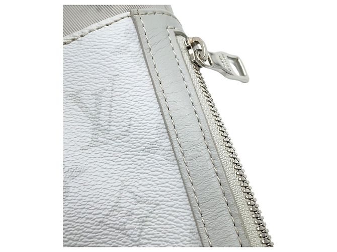 Borsa Sling Monogram Louis Vuitton in White Chalk Bianco - vista 9