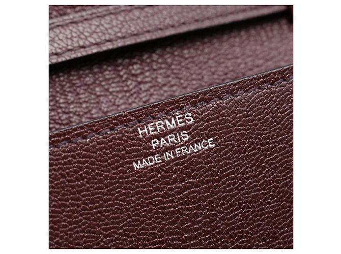 Hermès Hermes Chaine d'Ancre To Go Compact Shoulder Bag Bordò - vista 4