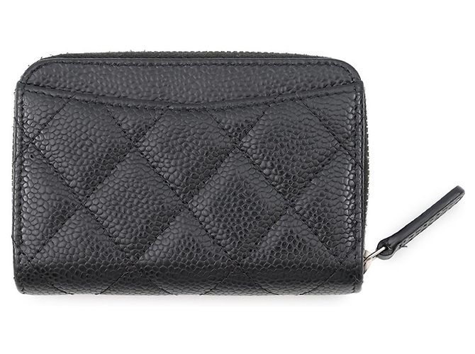 Monedero Chanel Matelassé Negro - vista 3