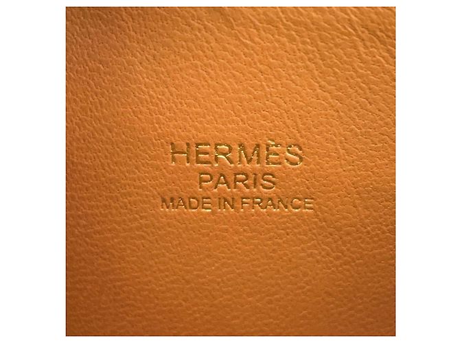 Hermès Bolso Hermes Bolide 27 Gold Epsom Leather Dorado - vista 14