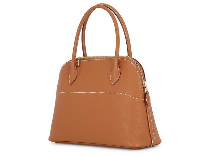 Hermès Bolso Hermes Bolide 27 Gold Epsom Leather Dorado - vista 2