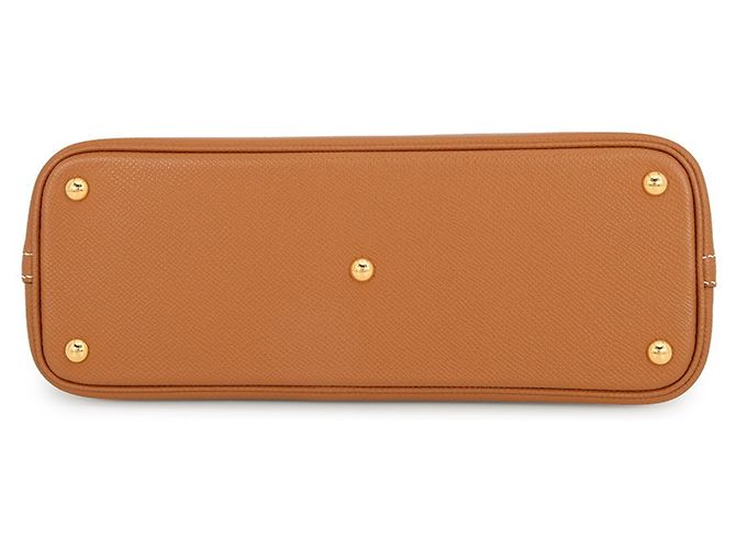 Hermès Bolso Hermes Bolide 27 Gold Epsom Leather Dorado - vista 3