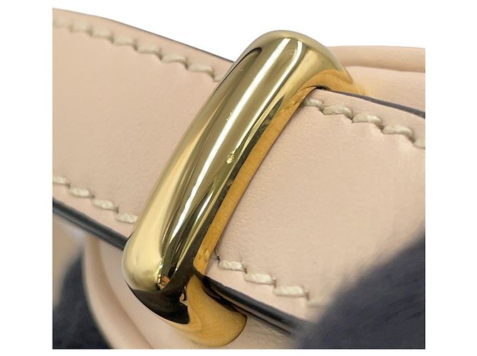 Borsa a tracolla in pelle Prada Arche Small Beige - vista 11