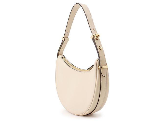 Borsa a tracolla in pelle Prada Arche Small Beige - vista 2