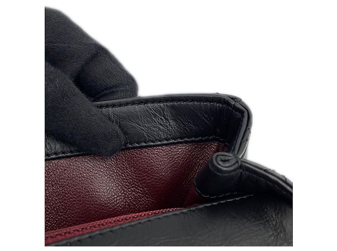 Borsa a tracolla con catena Chanel Matelassé Nero - vista 13