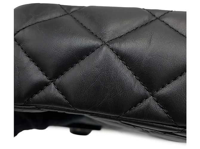 Borsa a tracolla con catena Chanel Matelassé Nero - vista 7