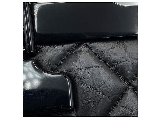 Borsa a tracolla con catena Chanel Matelassé Nero - vista 8