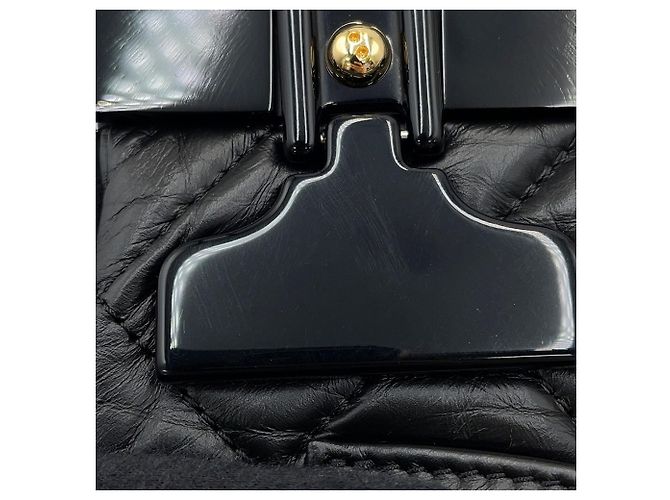 Borsa a tracolla con catena Chanel Matelassé Nero - vista 9