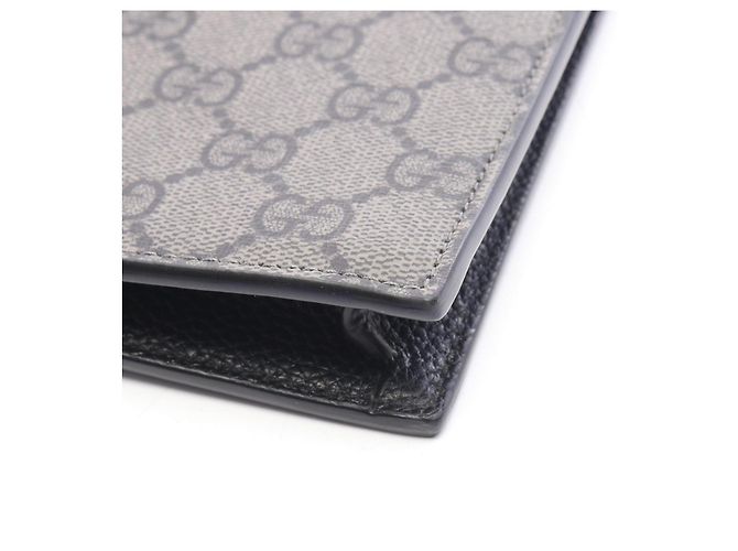 Borsa a pochette/Borsa a mano Gucci GG Supreme Marrone Nero - vista 5