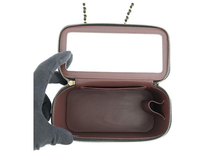 Borsa a tracolla Chanel Matelassé con catena Nero - vista 5