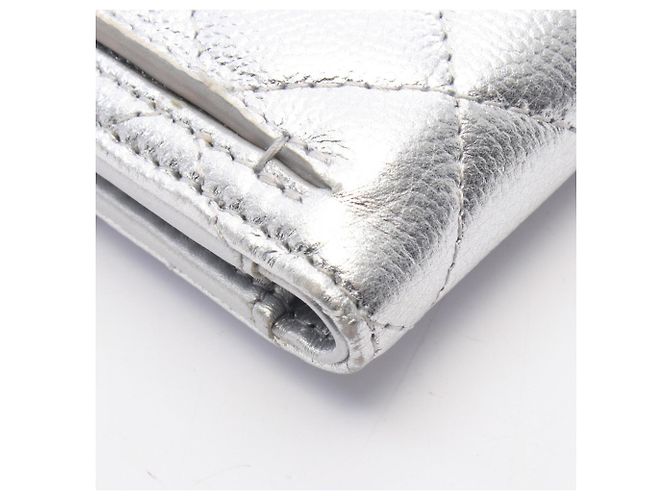 Cartera Chanel Classic Small Flap Plata - vista 7