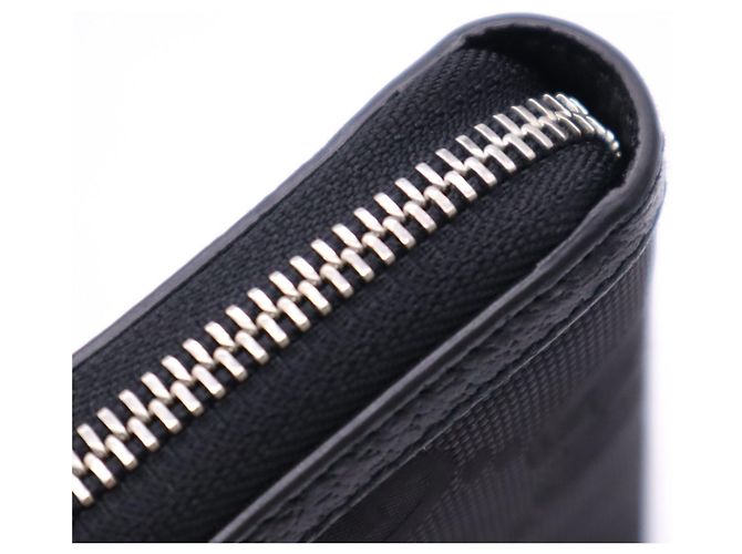 Portafoglio con zip Gucci GG Nylon Off the Grid Nero D'oro - vista 10