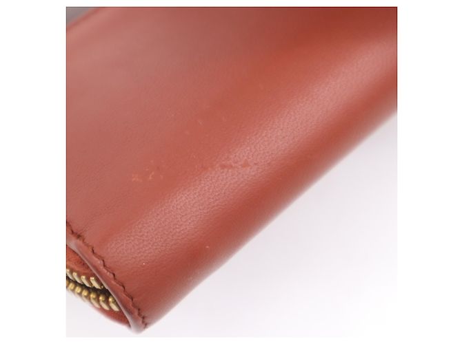 Cartera larga Bottega Veneta de piel Nappa Castaño - vista 12