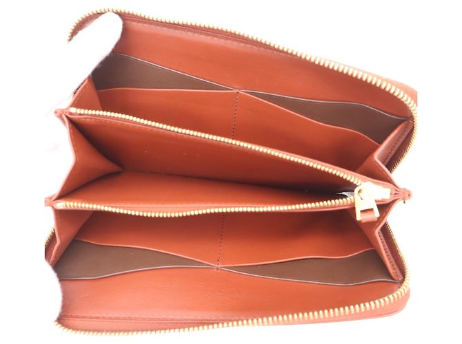 Cartera larga Bottega Veneta de piel Nappa Castaño - vista 13