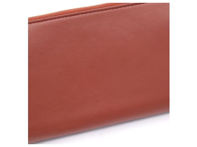 Cartera larga Bottega Veneta de piel Nappa Castaño - vista 4