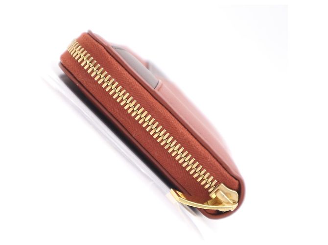 Cartera larga Bottega Veneta de piel Nappa Castaño - vista 9