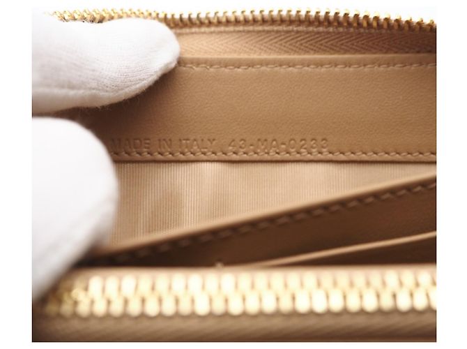 Cartera Christian Dior Cannage Lady Voyageur Beige - vista 13