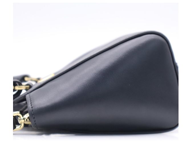 Borsa Prada in pelle Saffiano con logo triangolare Nero - vista 8