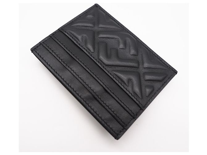 Fendi FF Embossed Fragment Case Black - view 2