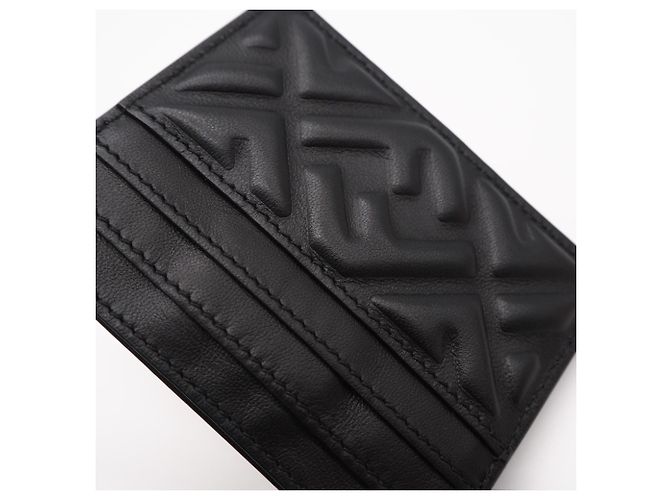 Fendi FF Embossed Fragment Case Black - view 4