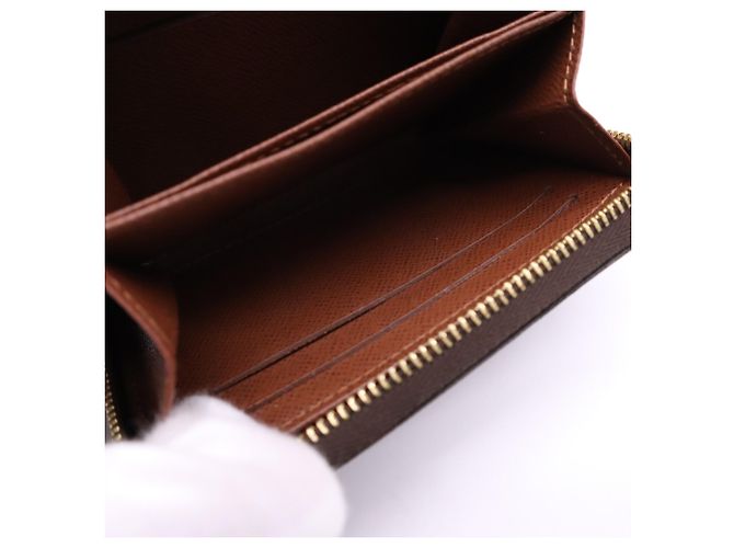 Monedero Zippy Monogram Louis Vuitton Castaño Beige Monograma - vista 12