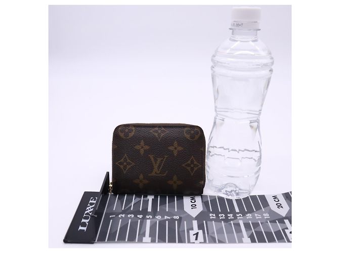 Monedero Zippy Monogram Louis Vuitton Castaño Beige Monograma - vista 3
