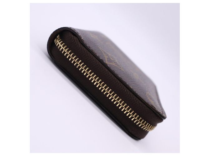 Monedero Zippy Monogram Louis Vuitton Castaño Beige Monograma - vista 6