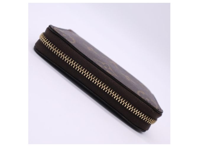 Monedero Zippy Monogram Louis Vuitton Castaño Beige Monograma - vista 7