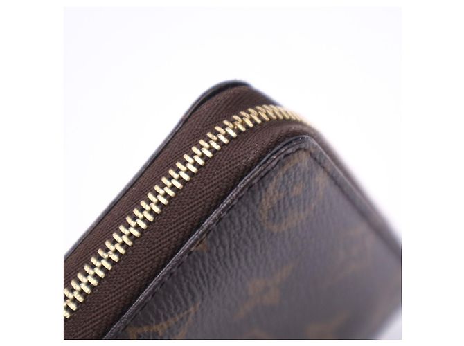 Monedero Zippy Monogram Louis Vuitton Castaño Beige Monograma - vista 9