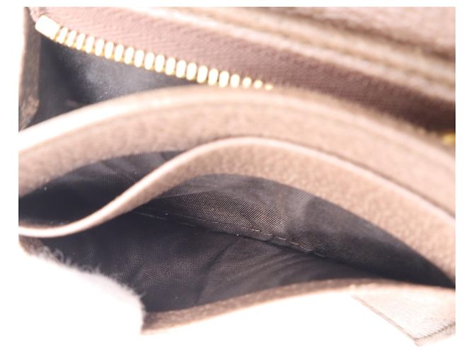 Portafoglio bi-fold Gucci Ophidia Marrone Multicolore Beige - vista 15