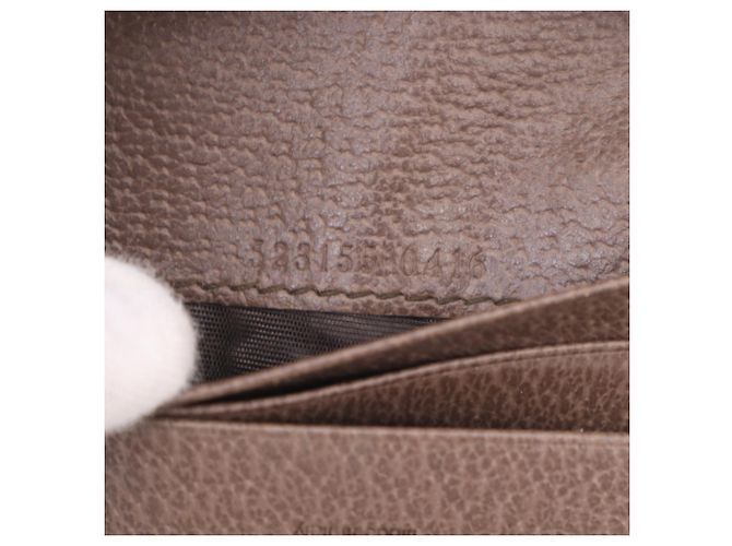 Portafoglio bi-fold Gucci Ophidia Marrone Multicolore Beige - vista 18