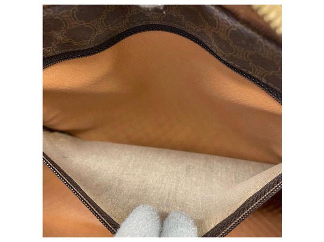 Céline Borsa Boston Celine Monogram Marrone - vista 12