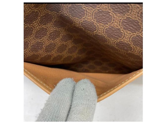 Céline Borsa Boston Celine Monogram Marrone - vista 13
