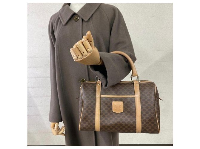 Céline Borsa Boston Celine Monogram Marrone - vista 14