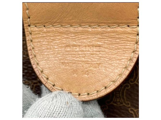 Céline Borsa Boston Celine Monogram Marrone - vista 17