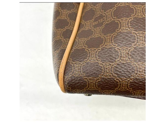 Céline Borsa Boston Celine Monogram Marrone - vista 5