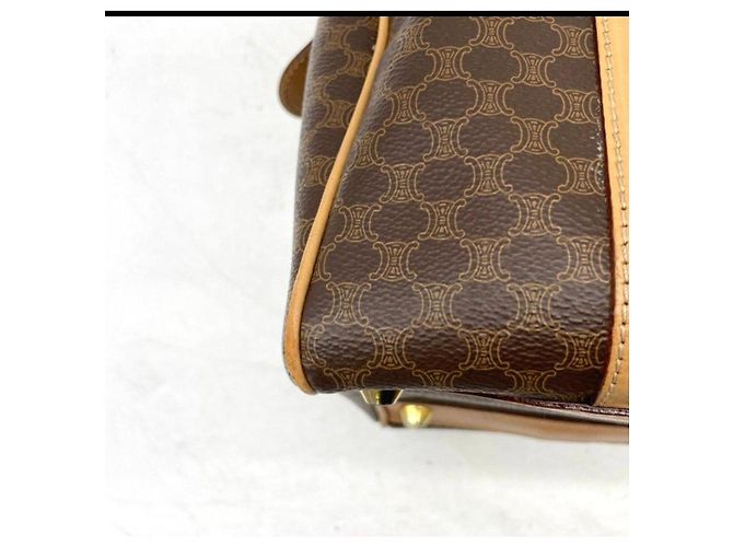 Céline Borsa Boston Celine Monogram Marrone - vista 7