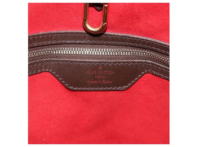 Louis Vuitton Hampstead Damier MM Marrone - vista 7
