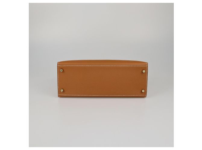 Hermès Borsa Hermes Kelly Sellier 28 Gold Epsom Gold Hardware D'oro - vista 5