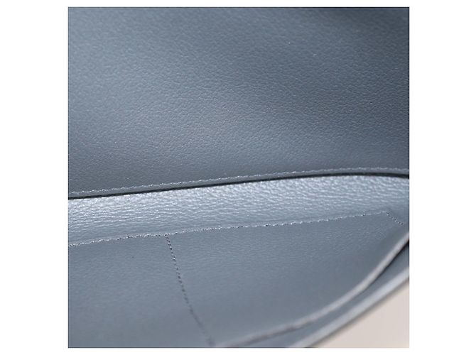 Hermès Hermes Grist Misty Evercolor Leather Kelly Wallet To Go PHW - vista 6
