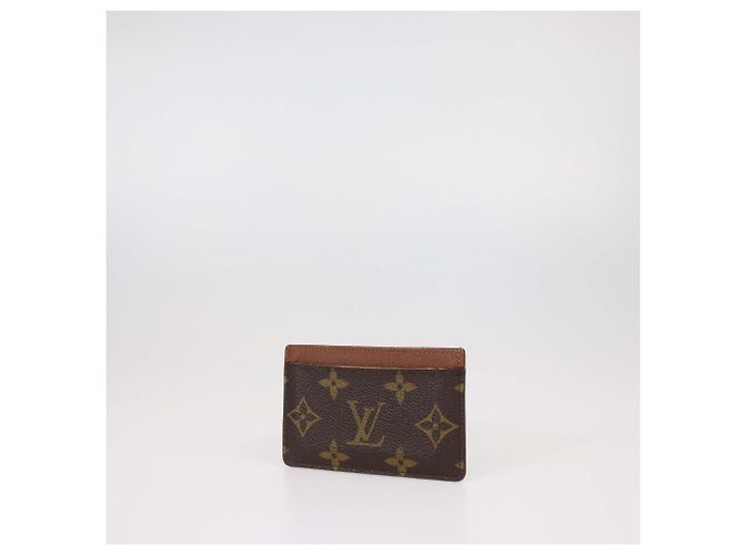 Louis Vuitton Brown Monogram Canvas Kartenetui Braun - Ansicht 2