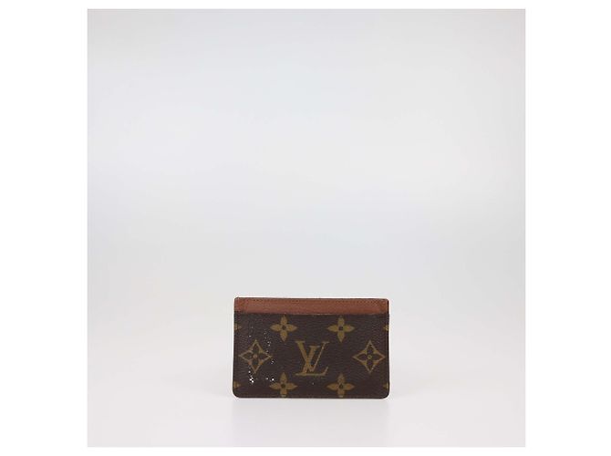 Louis Vuitton Brown Monogram Canvas Kartenetui Braun - Ansicht 3
