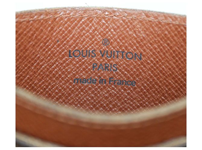 Louis Vuitton Brown Monogram Canvas Kartenetui Braun - Ansicht 5
